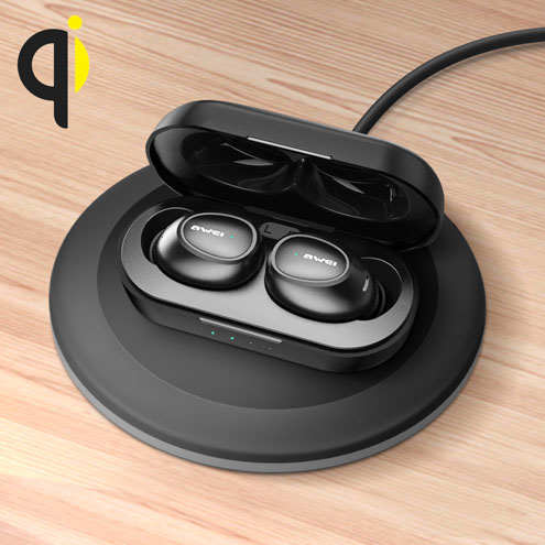 Écouteurs Sans Fil, Étui Compatible Charge Sans Fil, Commande Tactile Et Étancheité IPX6, Awei - Noir 32 Écouteurs Bluetooth, Étui compatible Charge Sans Fil, Étanche IPX6, Awei - Noir