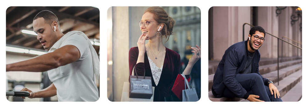 Écouteurs Sans-fil Bluetooth Avec Etui De Charge - Autonomie 12H, Setty Blanc 27 Protection iPhone 14 Moxie Doux avec contour surélevé