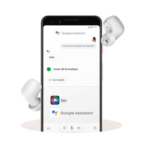 Écouteurs Bluetooth 5.3, So Seven - Blanc
