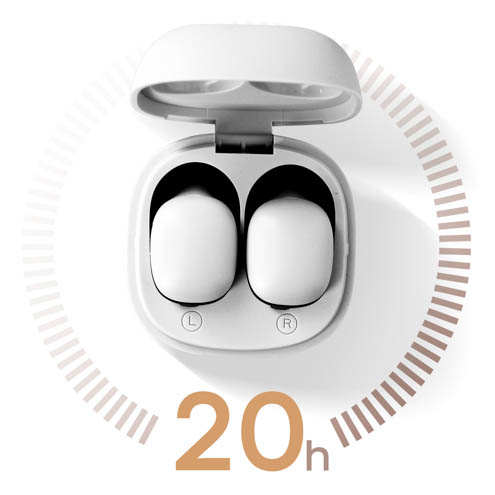 Écouteurs Bluetooth 5.3, So Seven - Blanc