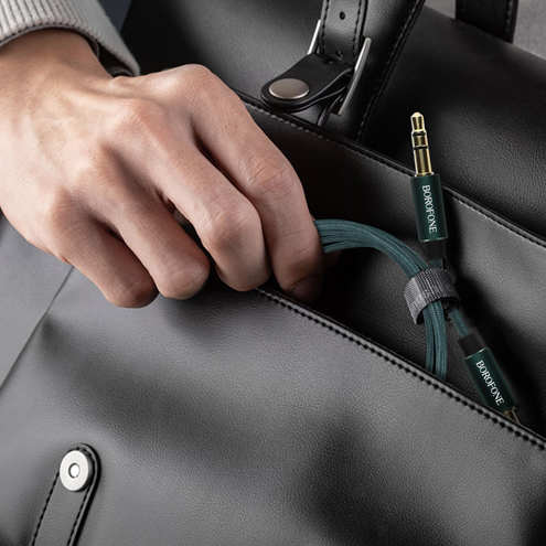 Câble audio Jack 3.5mm Borofone - compatibilité étendue