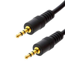 Câble Audio Auxiliaire Jack 3.5 Mm Mâle/Mâle, 5 Mètres By LinQ - Noir 17 Qualité audio conservée