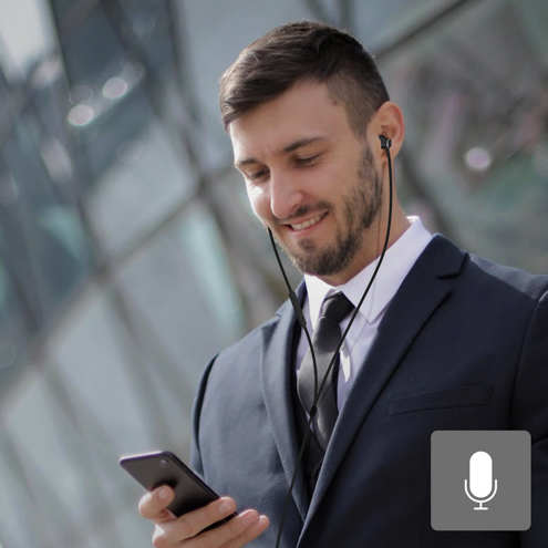 Écouteurs Filaires Lightning Akashi - Passez des appels en mains libres