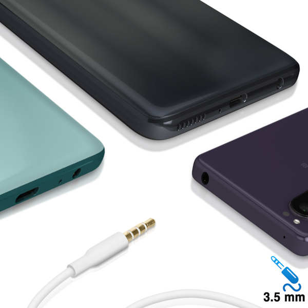 Écouteurs Filaires Jack 3.5mm Fairplay noir large compatibilité