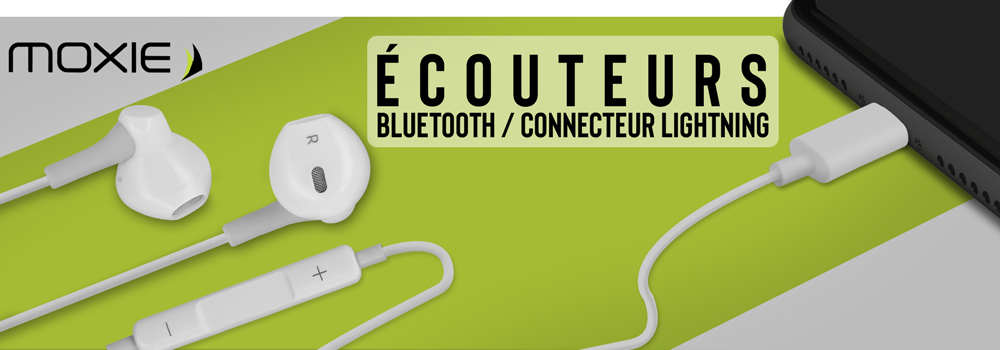 Écouteurs Lightning Bluetooth