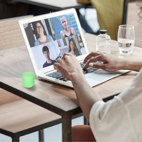 Mini enceinte Bluetooth de la collection little Fun avec microphone