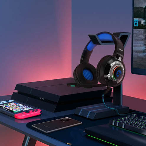 Casque Gamer Filaire Jack 3.5mm, LinQ GM6060 - Compatibilité diversifiée