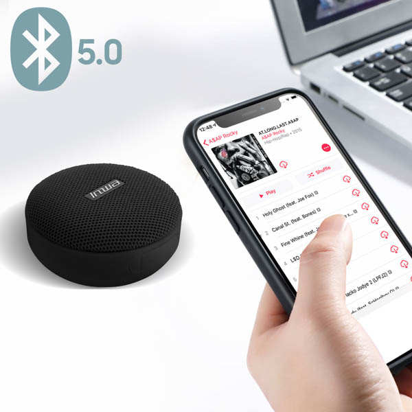 Enceinte Bluetooth Vélo noir dotée de la technologie Bluetooth