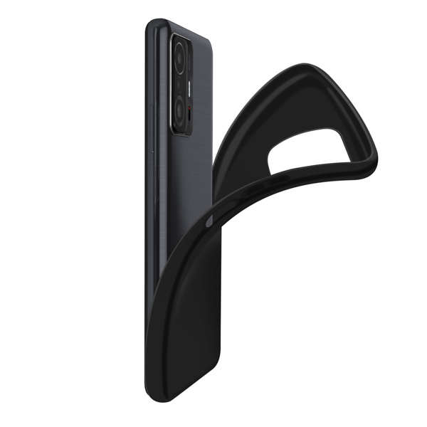 Coque Xiaomi Mi 11T Noir Silicone Gel facile et rapide à installer