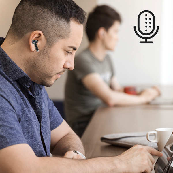 Ecouteurs intra-auriculaires sans fil Awei Noir - Qualité sonore optimale