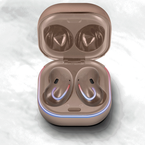 Écouteurs Sans Fil Autonomie 15h Connexion Bluetooth 5.1 avec LED lumineux