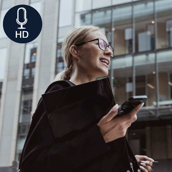 Écouteurs Sans Fil Bluetooth Son Stéréo 6D Surrond Autonomie 15h avec Contrôle tactile et Microphone